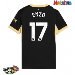 Manchester City Enzo Fernandez #17 Vieraspaita Naisten 2026-27 Lyhythihainen